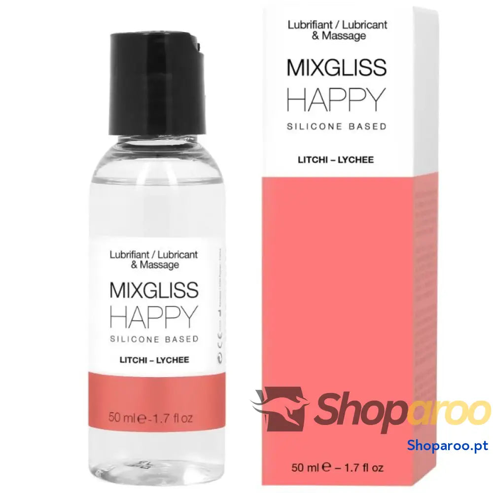 MIXGLISS LUBRIFICANTE DE SILICONE HAPPY LITCHI 50 ML