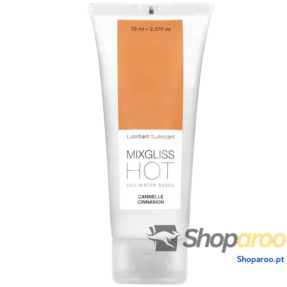 MIXGLISS LUBRIFICANTE EFEITO CALOR SABOR CANELA 70ML