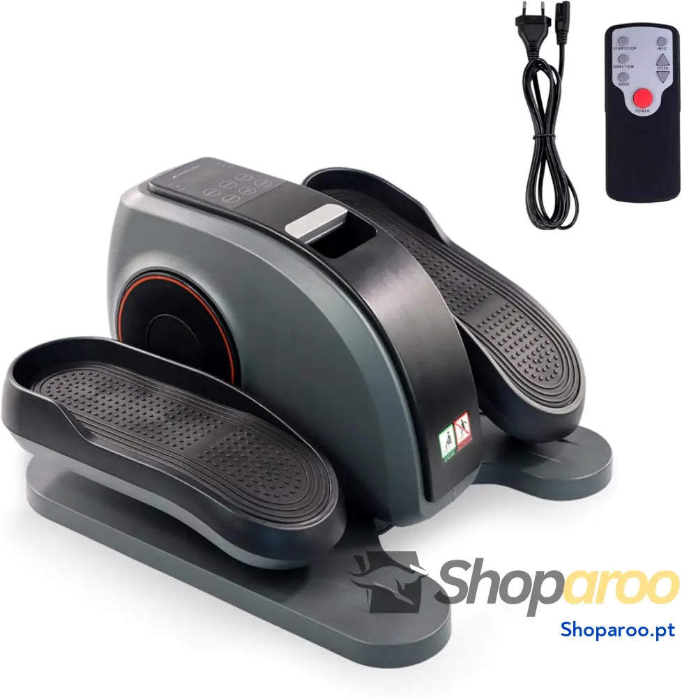 Mobiclinic® Fitness pedal elétrico velete 10 velocidades 3 programas pedais estáticos ecrã LCD 60 w resistência