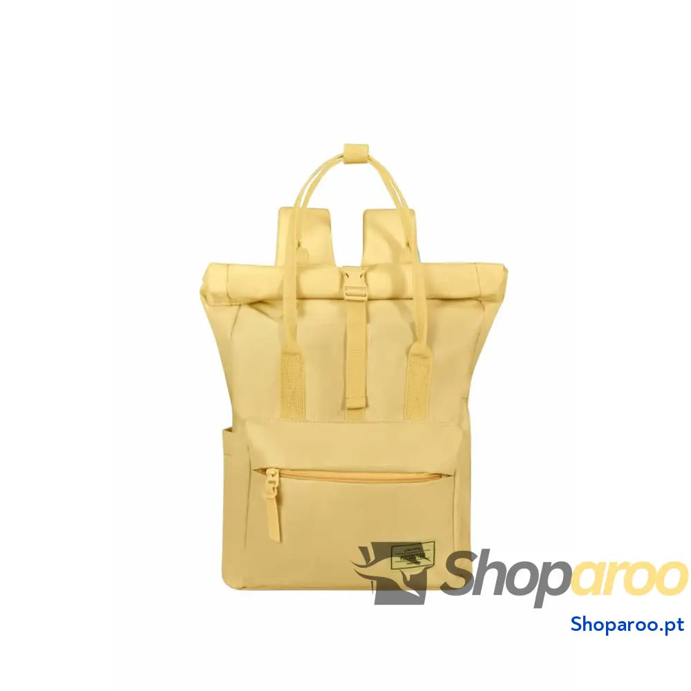 Mochila Casual American Tourister Urban Groove Pastels Roll Top Amarelo 17 L Casual (1 Peça)