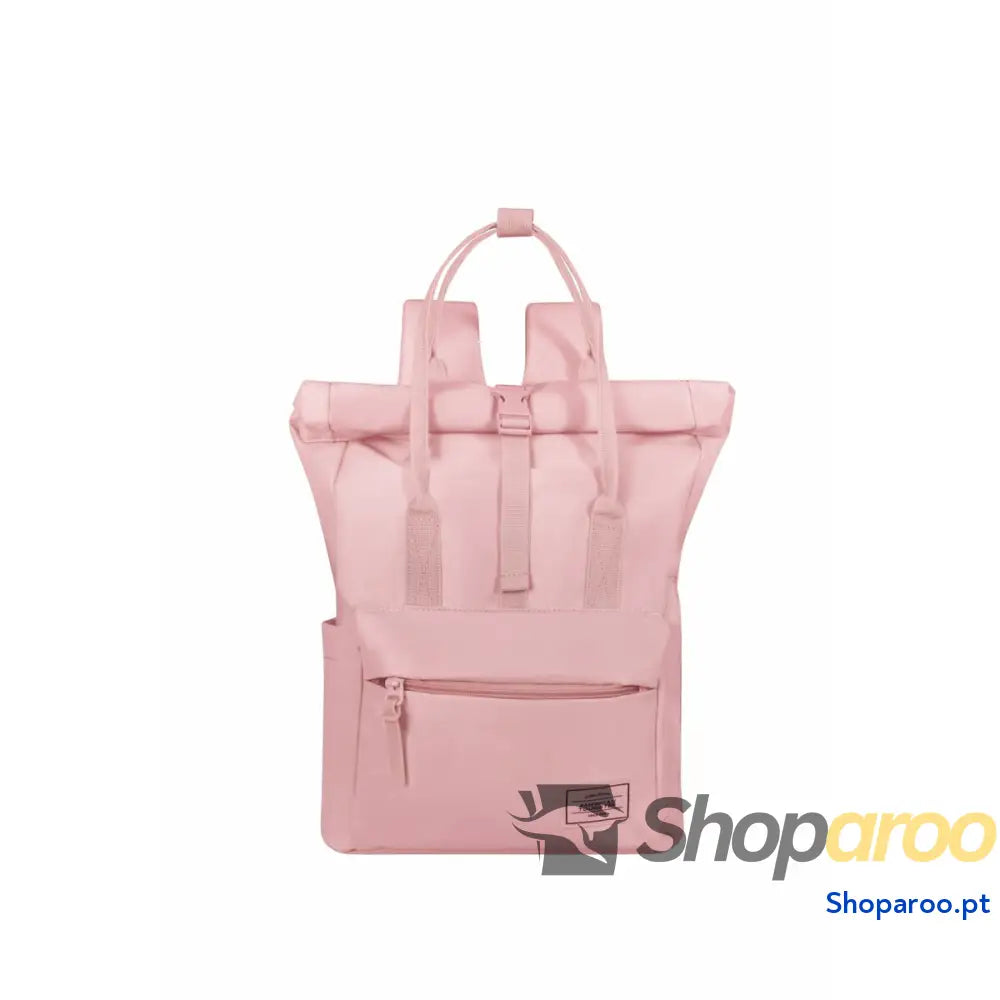 Mochila Casual American Tourister Urban Groove Pastels Roll Top Cor de Rosa 17 L Casual (1 Peça)