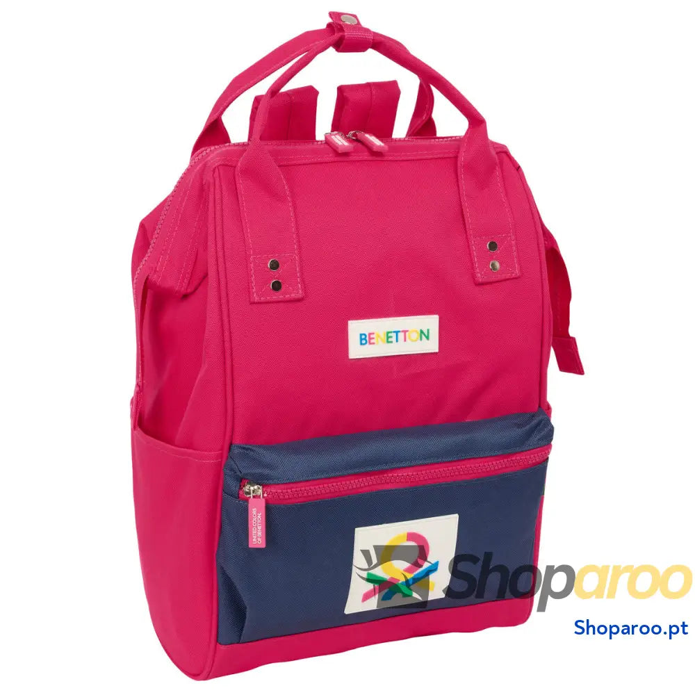 Mochila Casual Benetton benetton Cereja Azul Marinho