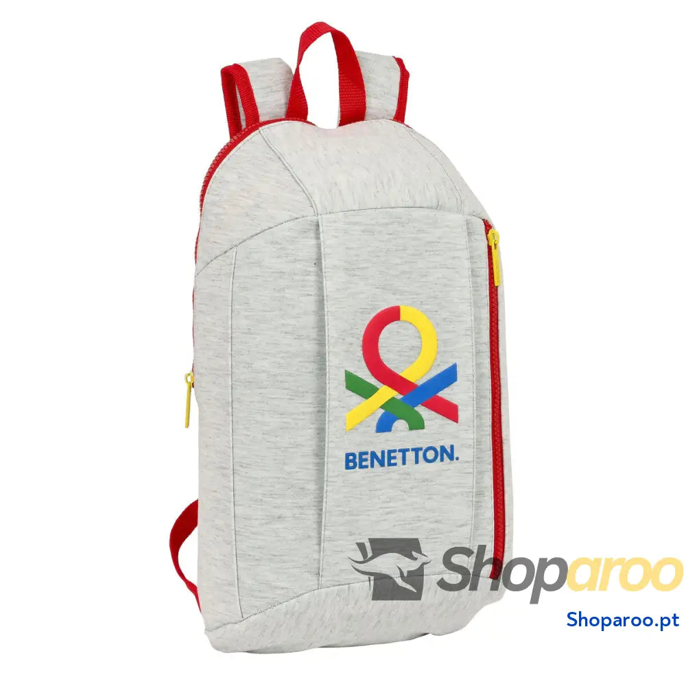 Mochila Casual Benetton Pop Cinzento 10 L