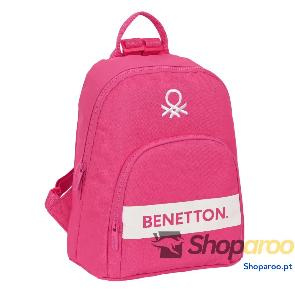 Mochila Casual Benetton Raspberry Fúcsia 13 L