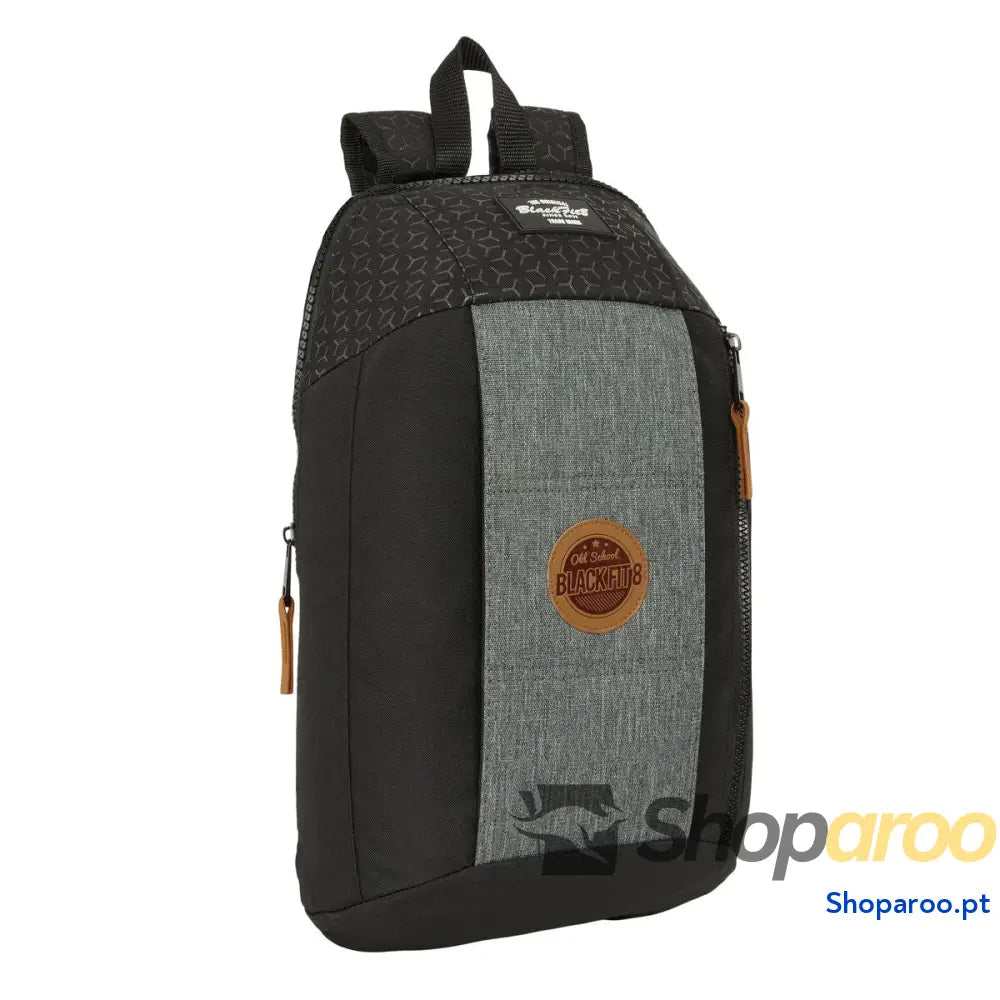 Mochila Casual BlackFit8 Old school Preto Cinzento 22 x 39 x 10 cm