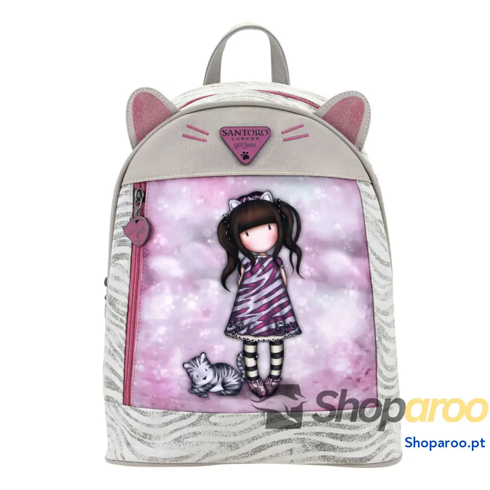 Mochila Casual Gorjuss Ruby wild Cinzento (25,5 x 31 x 10 cm)