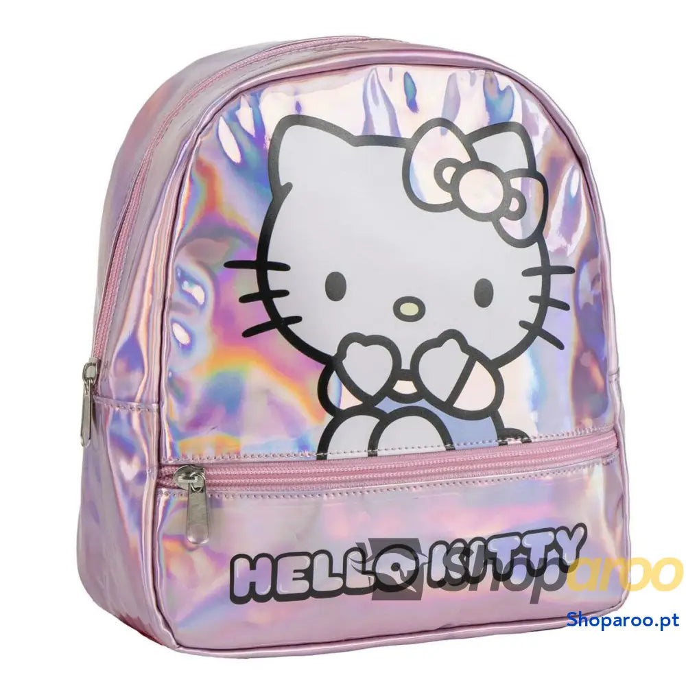 Mochila Casual Hello Kitty Cor de Rosa 8 x 24 x 22 cm
