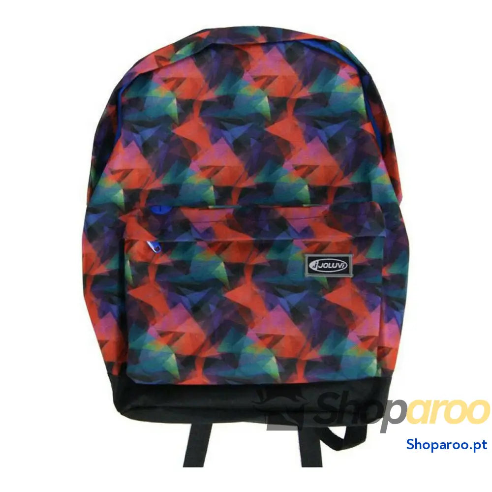 Mochila Casual Joluvi Prints Vermelho