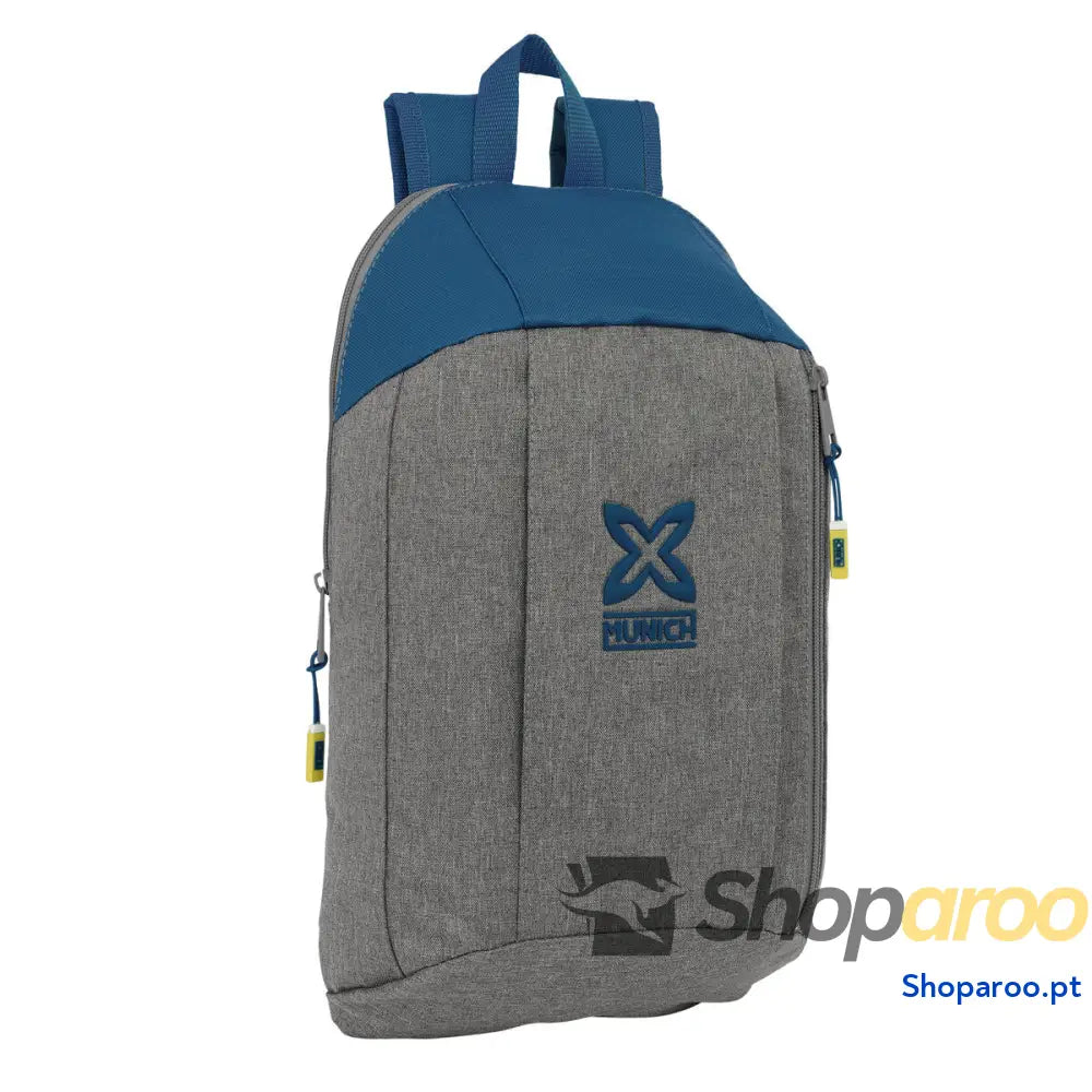 Mochila Casual Munich Street Azul Cinzento