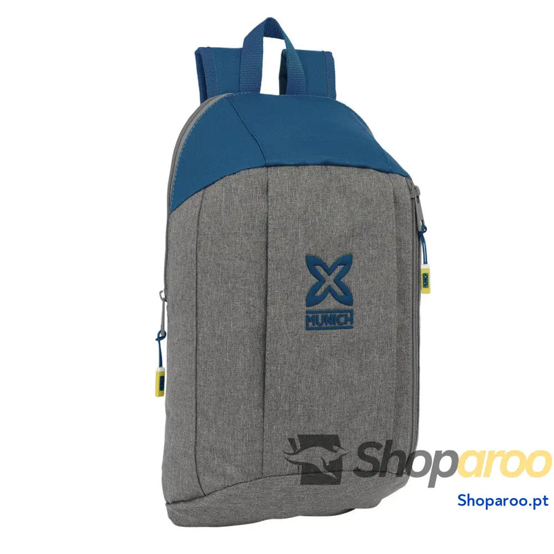 Mochila Casual Munich Street Azul Cinzento