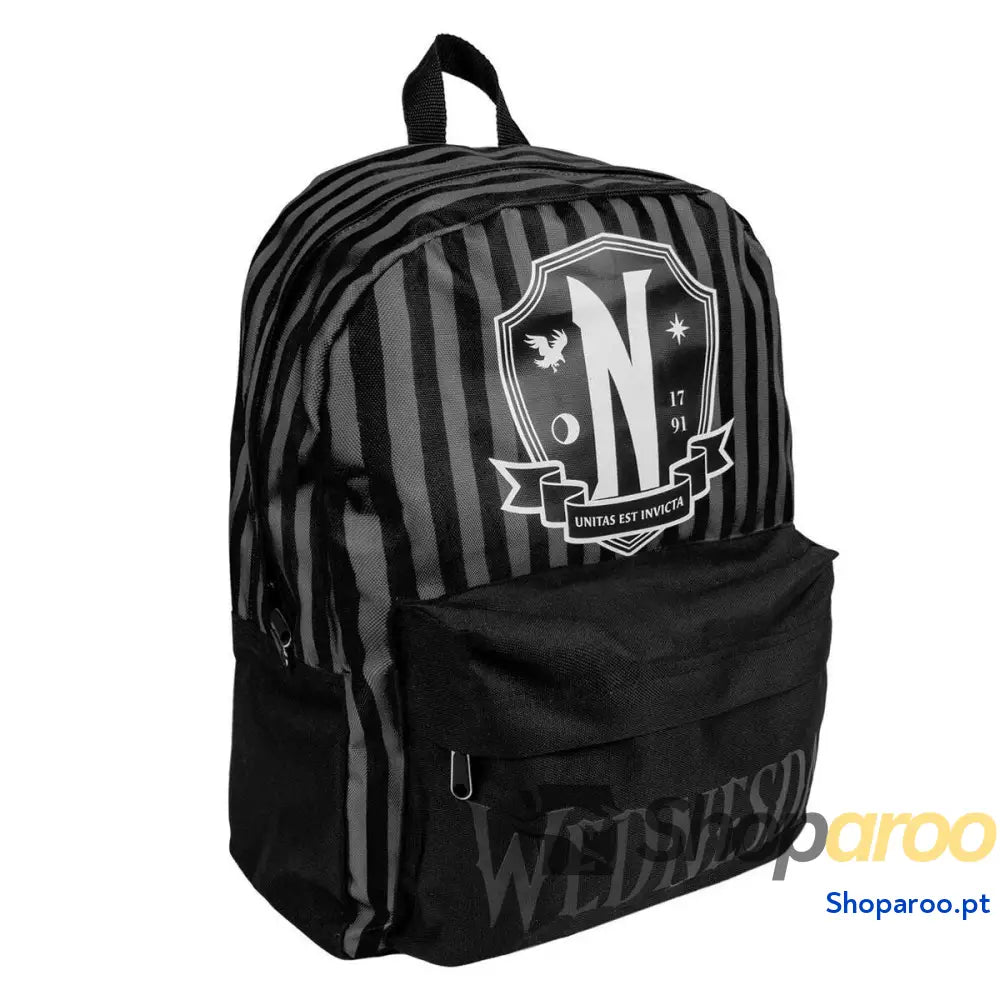 Mochila Casual Wednesday Preto 32 x 12 x 42 cm