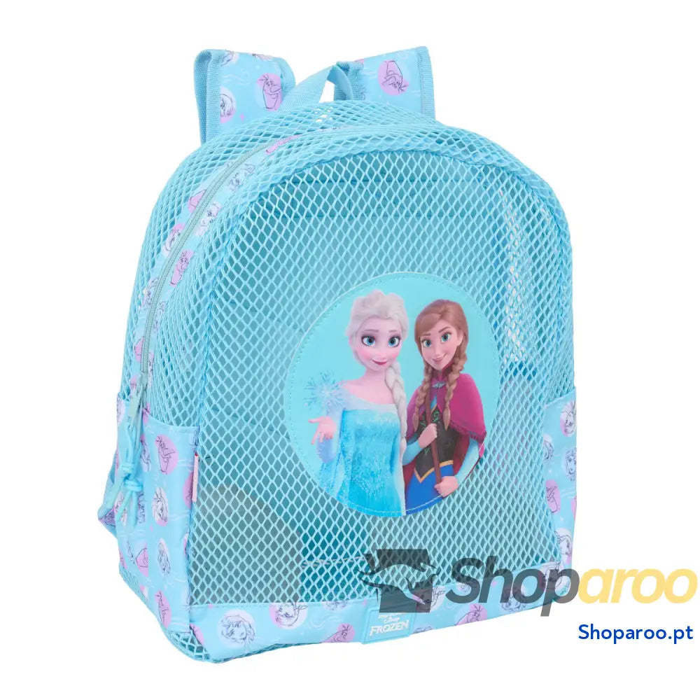 Mochila de praia Frozen Celeste 30,5 x 24 x 18 cm Infantil