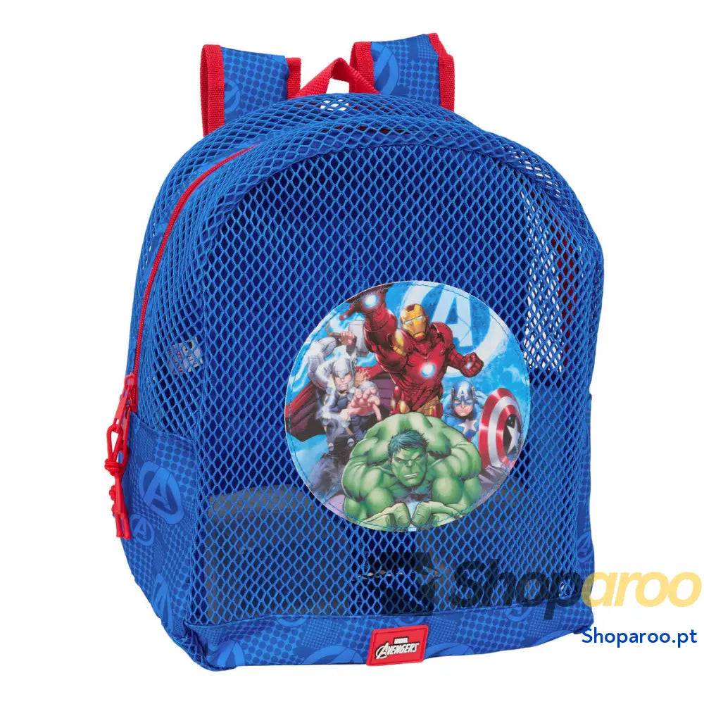 Mochila de praia The Avengers Azul 30,5 x 24 x 18 cm Infantil
