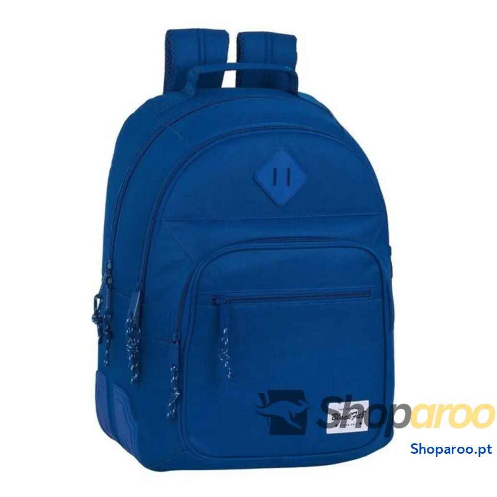 Mochila Escolar BlackFit8 Oxford Azul escuro (32 x 42 x 15 cm)