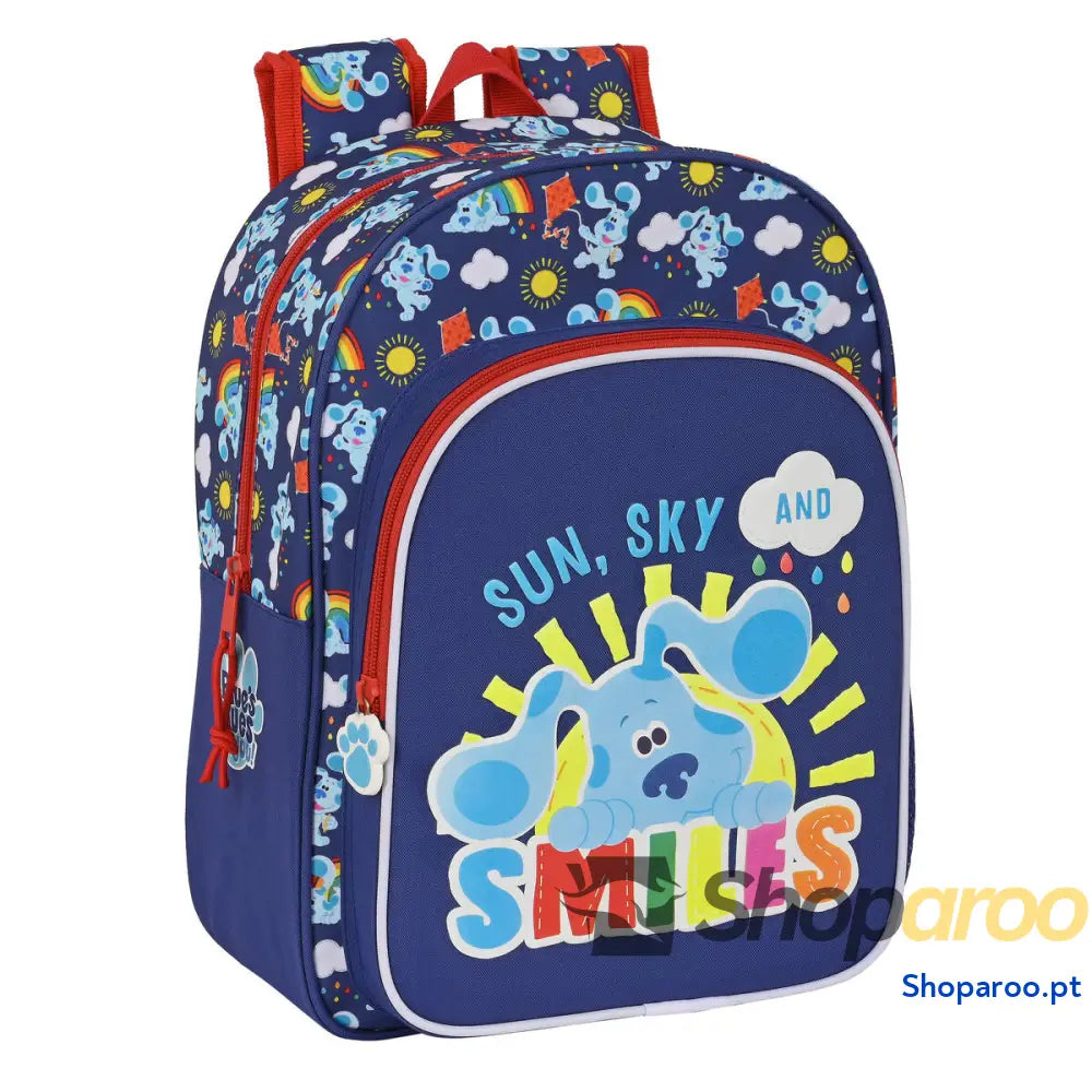 Mochila Escolar Blue's Clues Azul Marinho (26 x 34 x 11 cm)