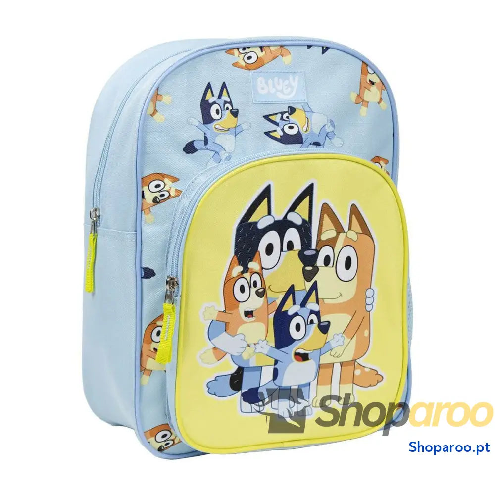 Mochila Escolar Bluey Azul 26 x 13 x 35 cm
