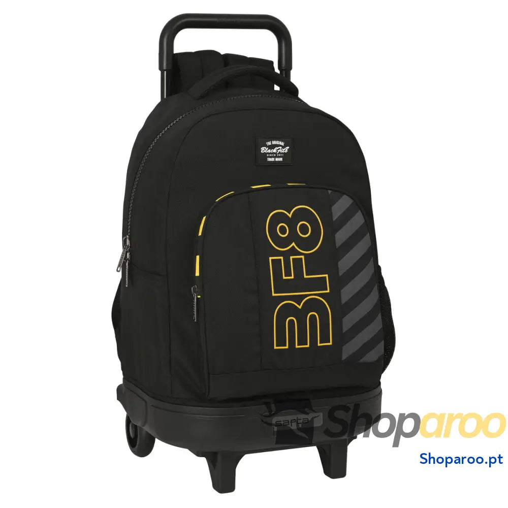 Mochila Escolar com Rodas BlackFit8 Zone Preto 33 X 45 X 22 cm