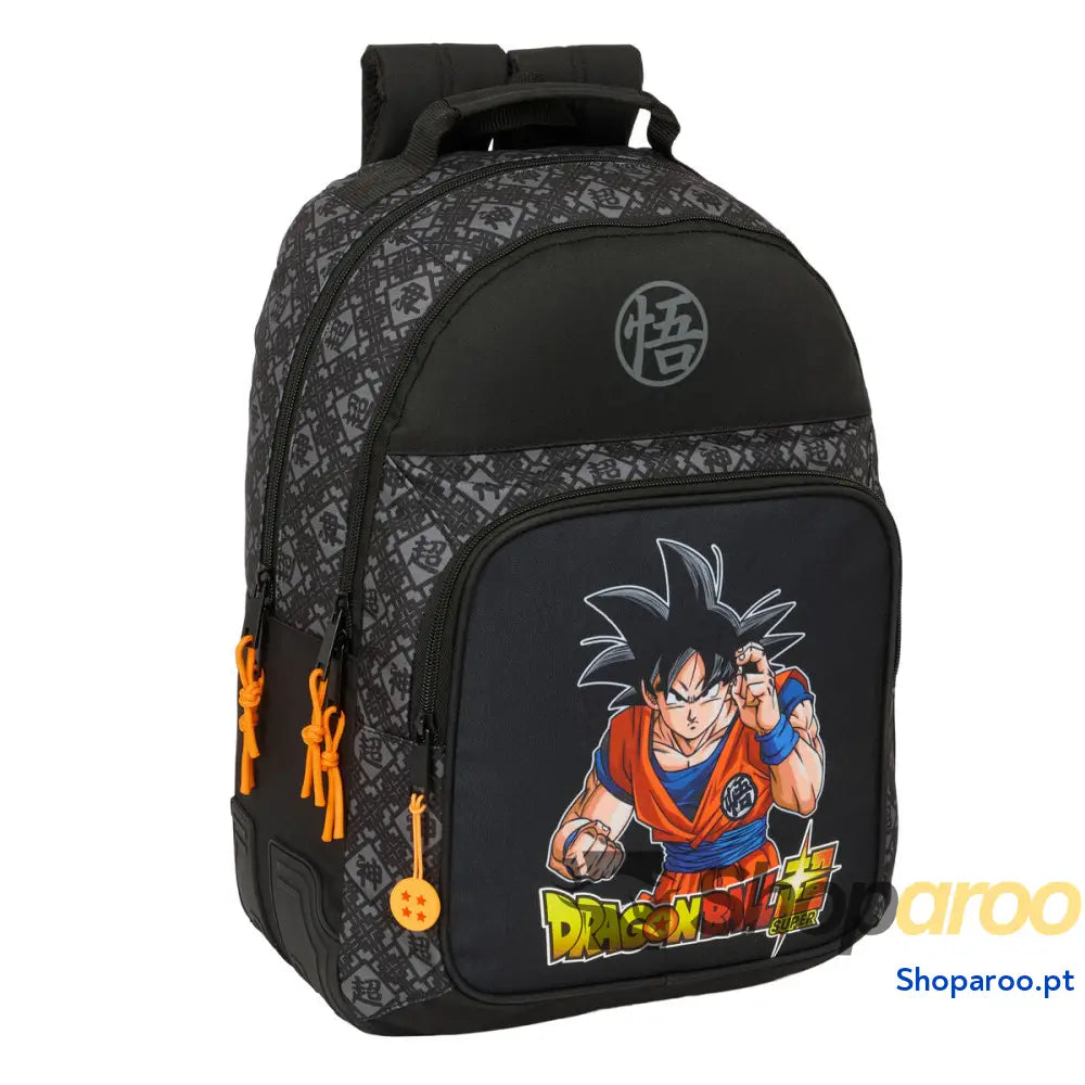 Mochila Escolar Dragon Ball Combat Preto 32 x 42 x 15 cm
