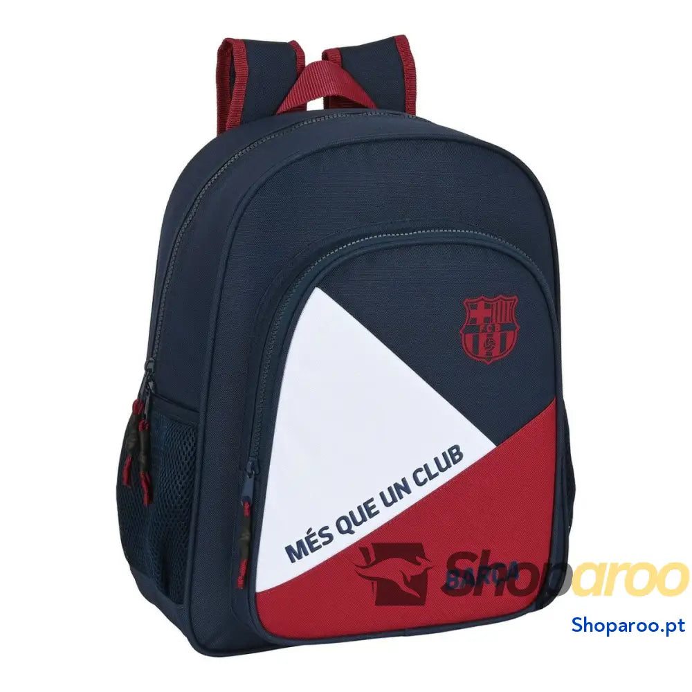 Mochila Escolar F.C. Barcelona Azul Grená (32 x 38 x 12 cm)
