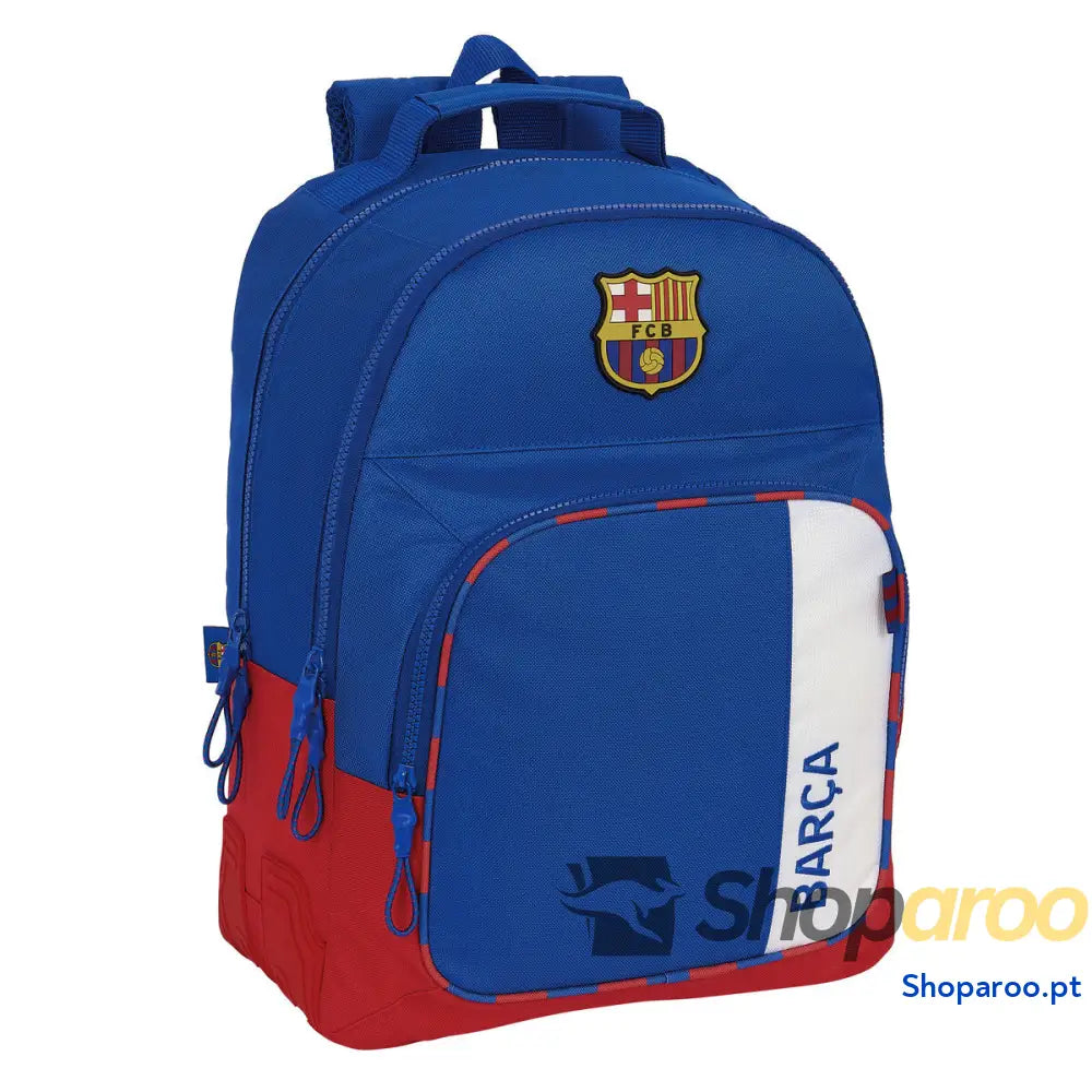 Mochila Escolar F.C. Barcelona Azul Grená 32 x 42 x 15 cm