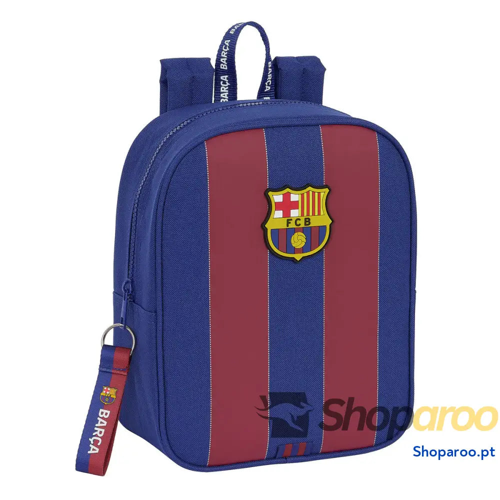 Mochila Escolar F.C. Barcelona Vermelho Azul Marinho 22 x 27 x 10 cm