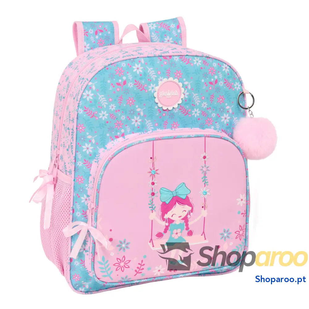 Mochila Escolar Glow Lab Swing Multicolor 32 x 38 x 12 cm