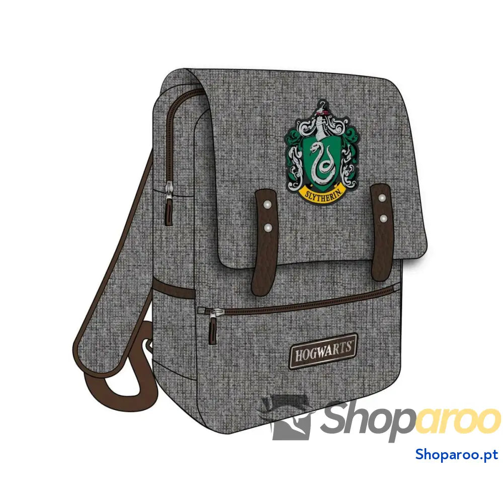 Mochila Escolar Harry Potter Cinzento
