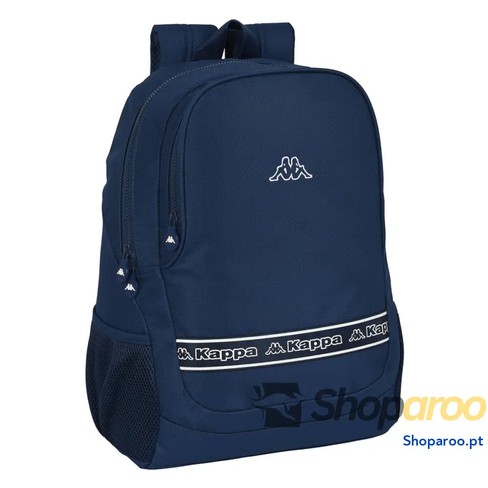 Mochila Escolar Kappa Navy Azul Marinho (32 x 44 x 16 cm)