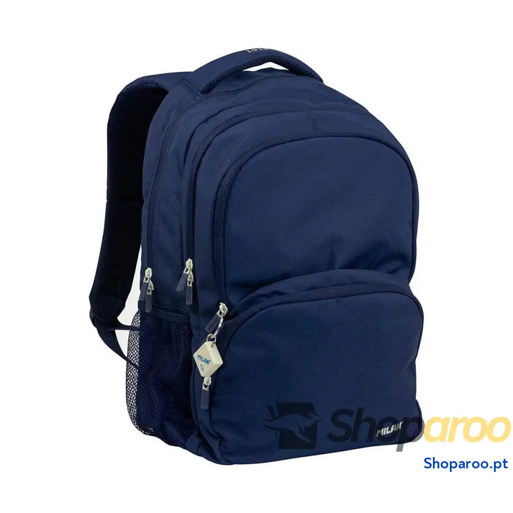 Mochila Escolar Milan serie 1918 Azul Marinho 25 L
