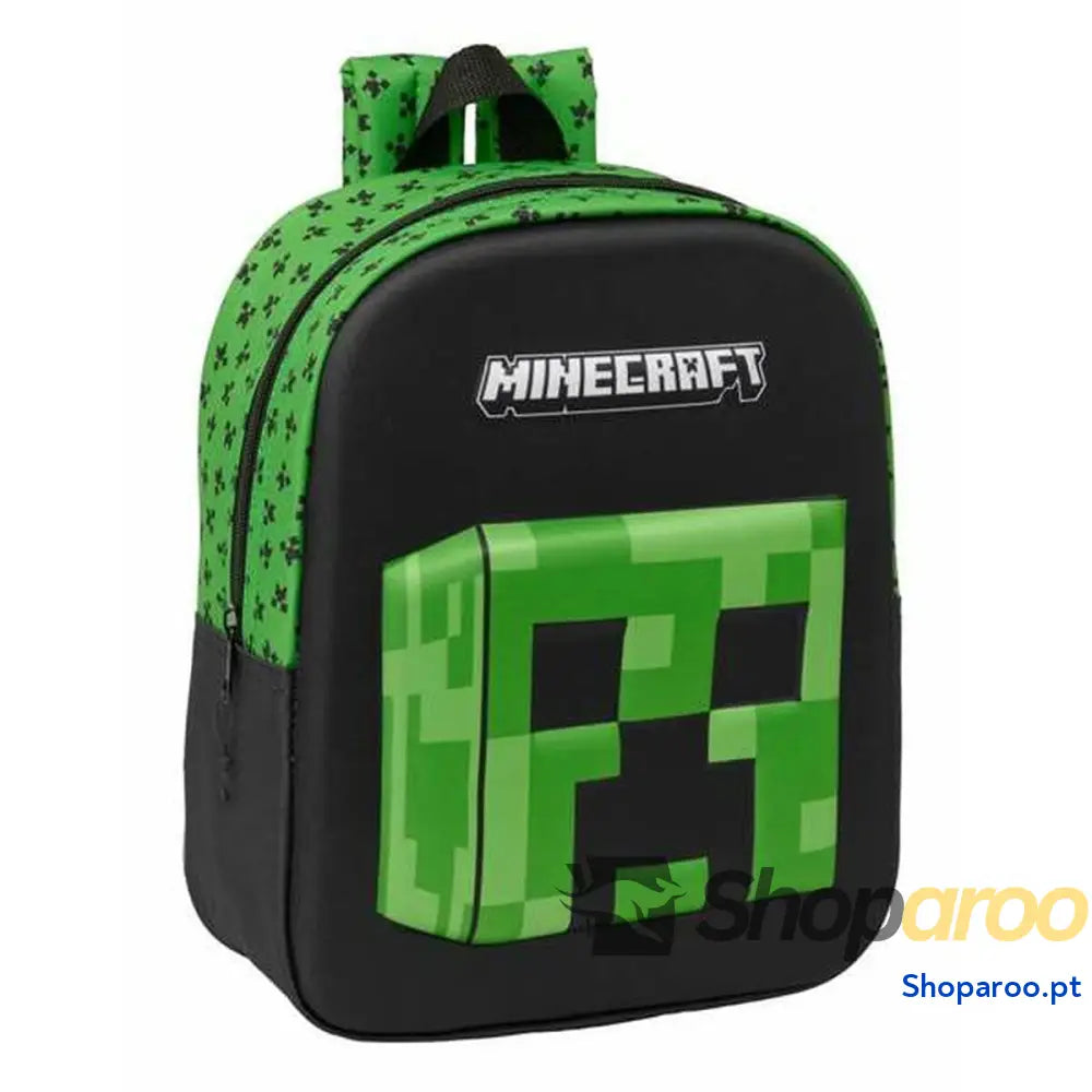 Mochila Escolar Minecraft 22 x 27 x 10 cm
