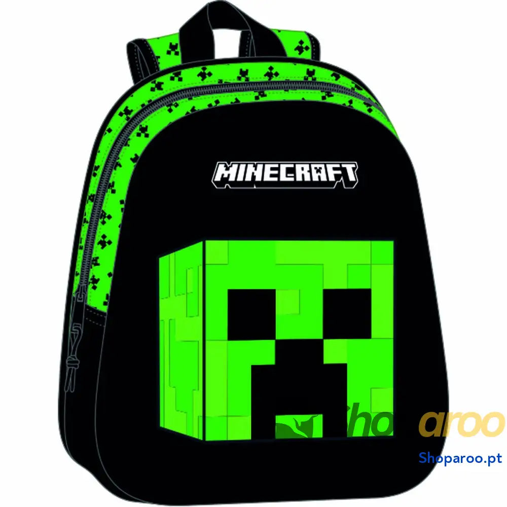 Mochila Escolar Minecraft 27 x 33 x 10 cm