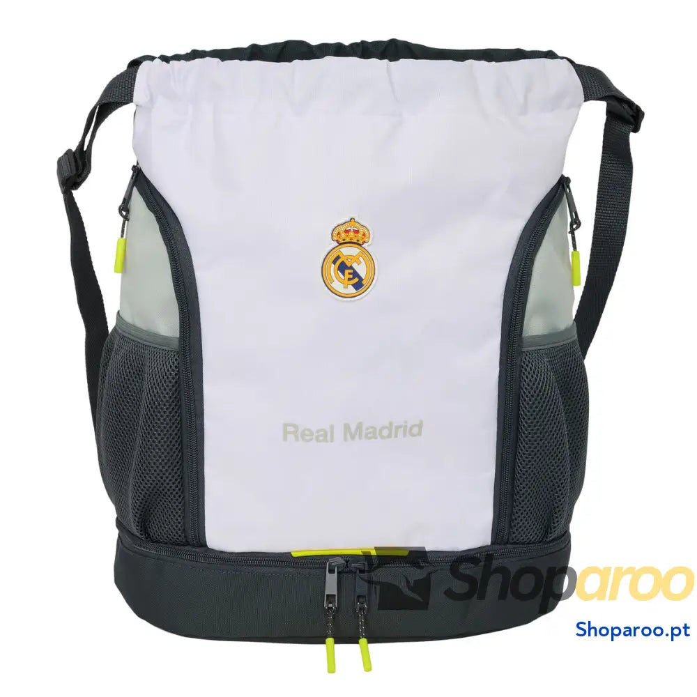 Mochila Escolar Real Madrid C.F. Branco 35 x 40 x 1 cm