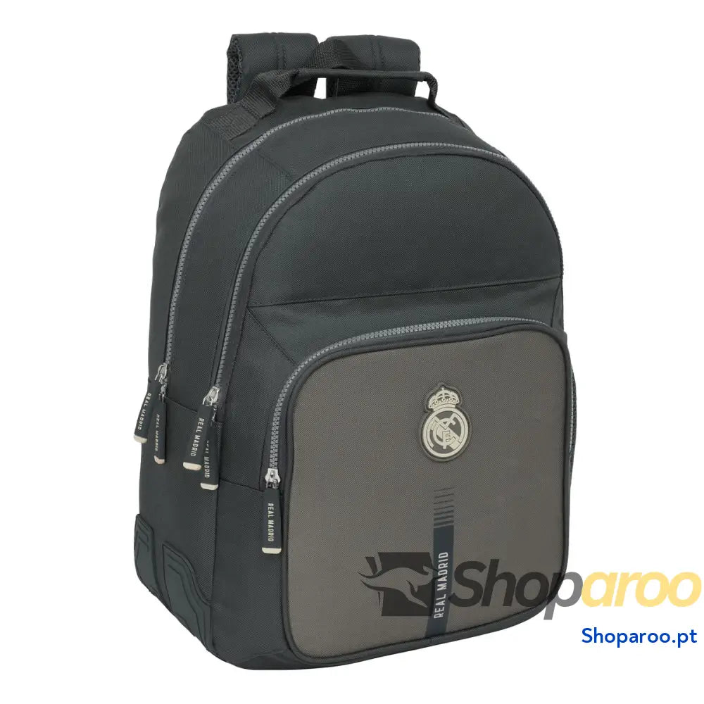 Mochila Escolar Real Madrid C.F. Cinzento 32 x 42 x 15 cm