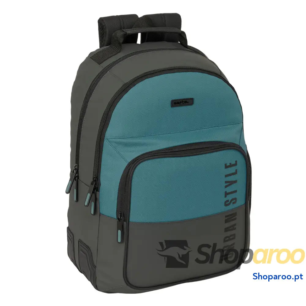 Mochila Escolar Safta Urban style Azul Cinzento 32 x 42 x 15 cm