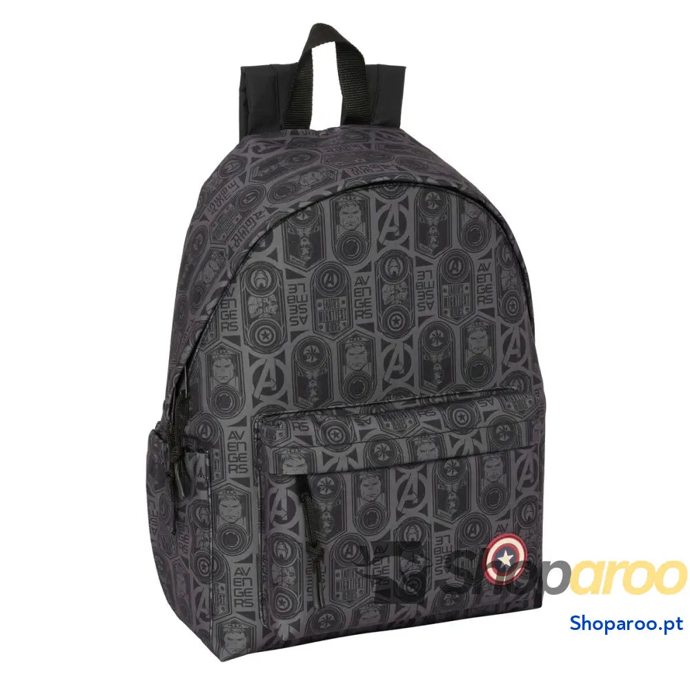 Mochila Escolar The Avengers Vendetta Preto 31 x 43 x 13 cm