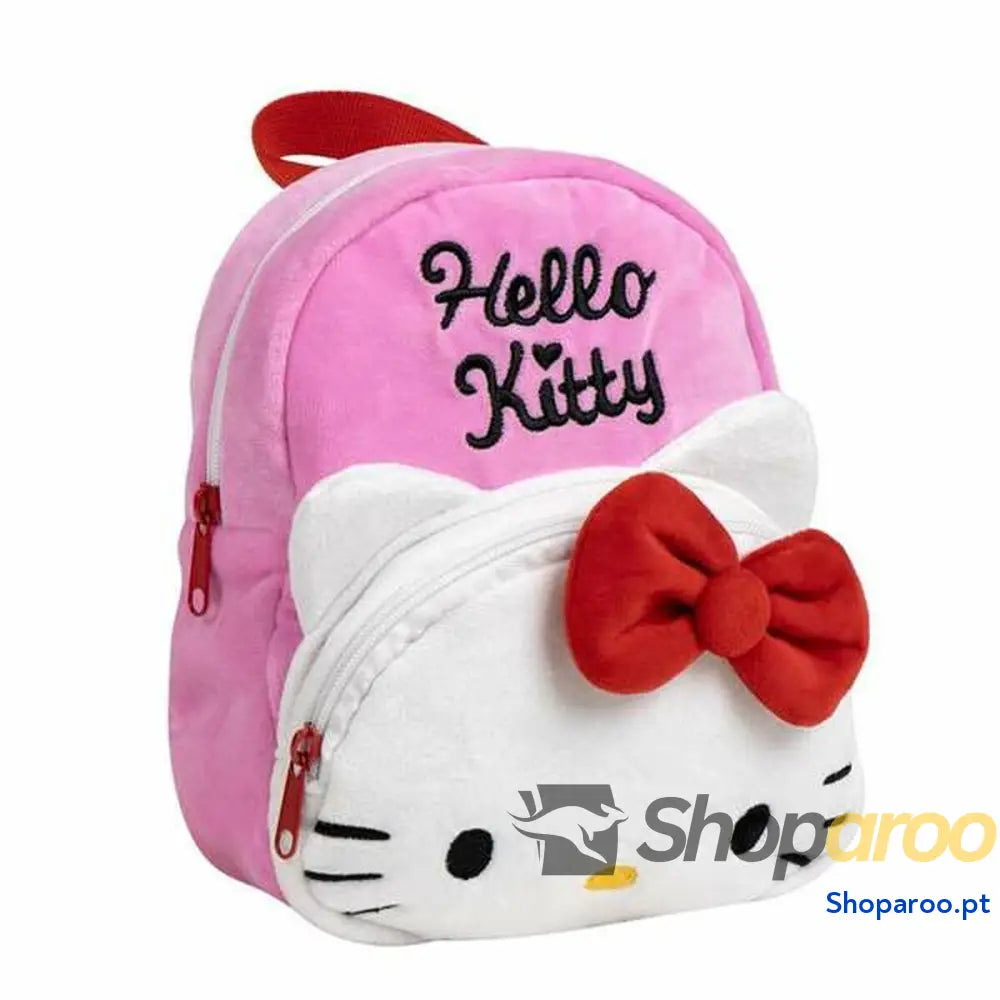 Mochila Infantil Hello Kitty Cor de Rosa 18 x 22 x 4 cm