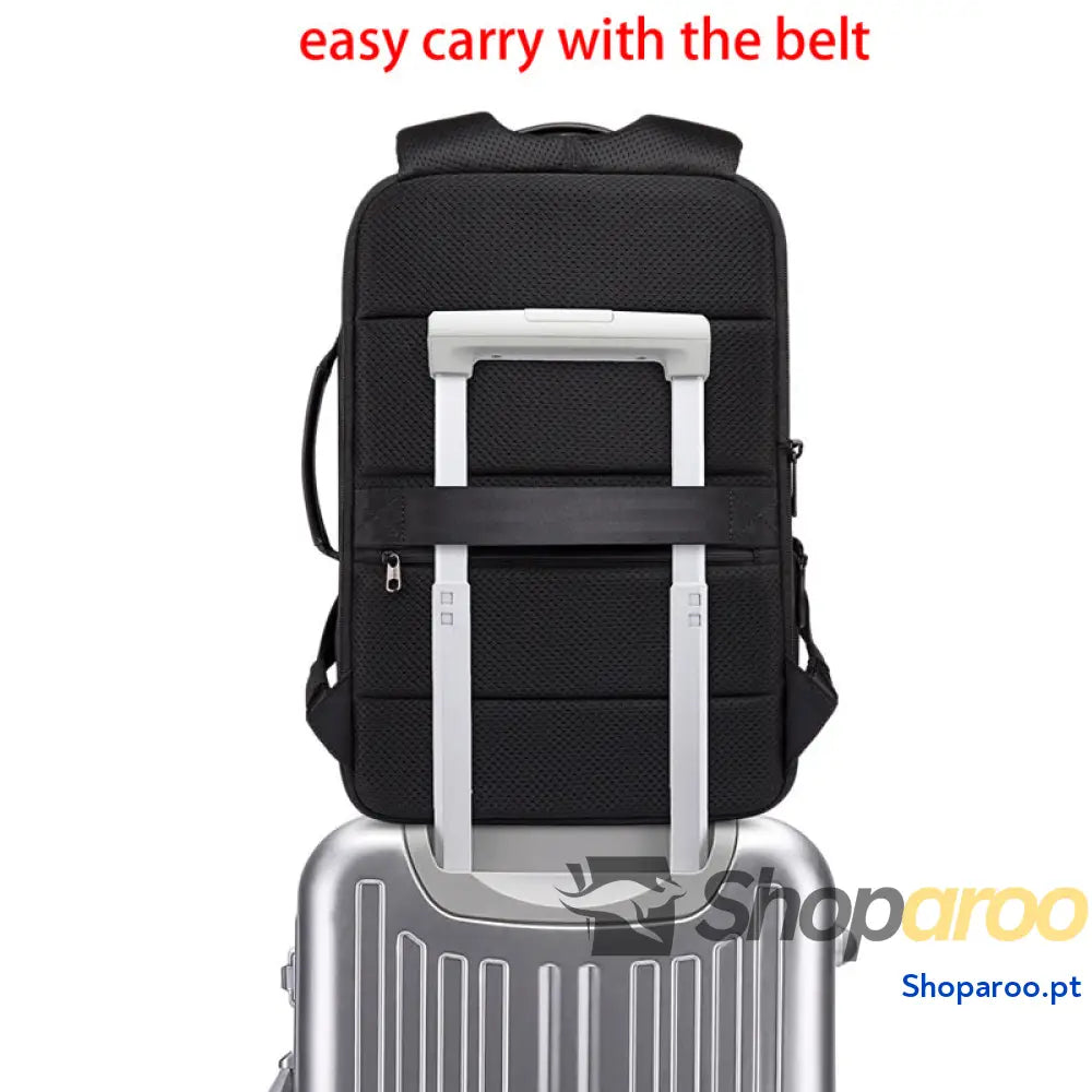 Mochila leve casual empresarial BANGE para homem mochila de viagem grande capacidade escolar computador e estudantes