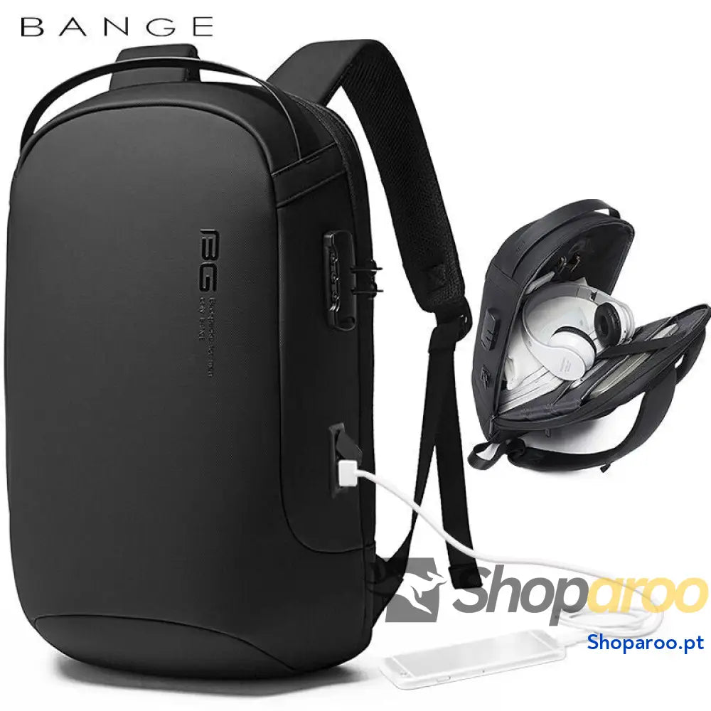 Mochila Leve Desportiva Anti-Roubo para Computador Casual Carro