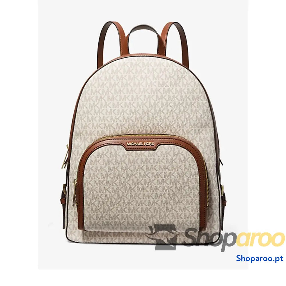 Mochila Michael Kors Jaycee Baunilha 40 x 31 x 13 cm