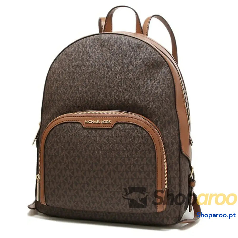 Mochila Michael Kors Jaycee Castanho 39 x 31 x 12 cm