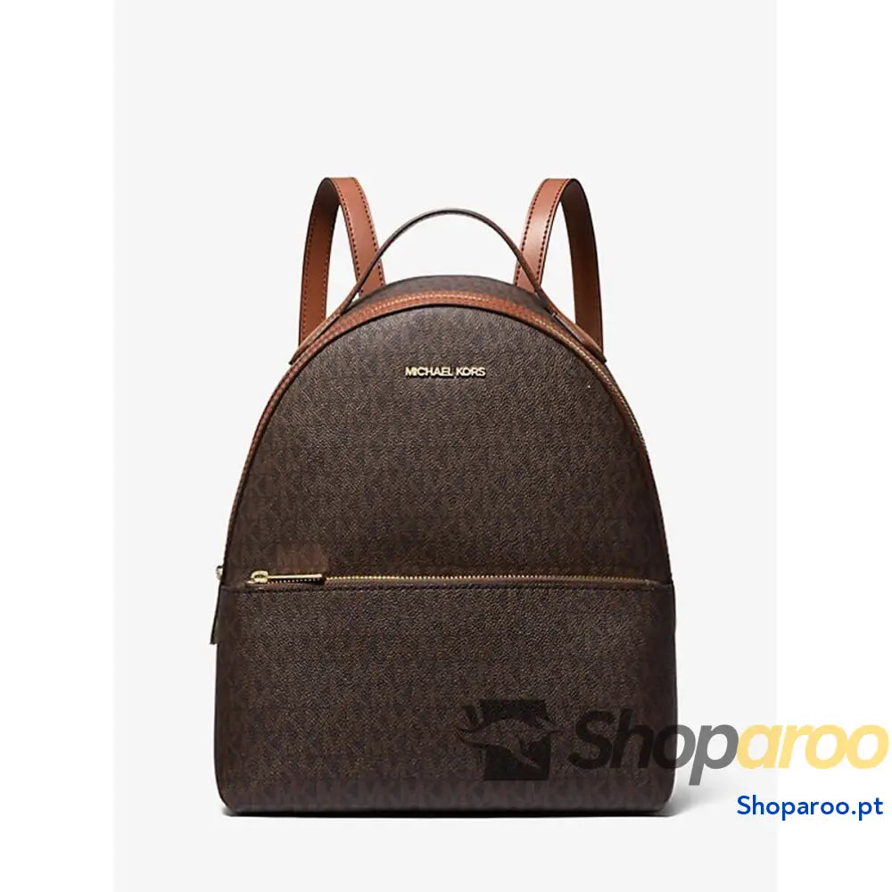 Mochila Michael Kors Sheila Castanho 30 x 24 x 14 cm