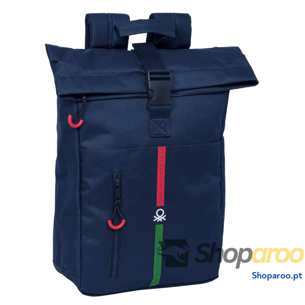 Mochila para notebook Benetton Italy Azul Marinho 28 x 42 x 13 cm