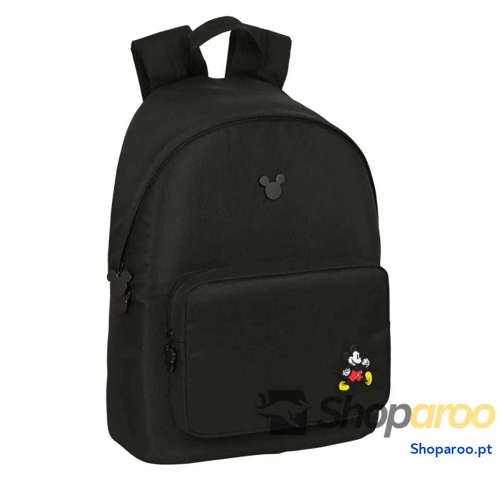 Mochila para notebook Mickey Mouse Clubhouse Preto 31 x 41 x 16 cm