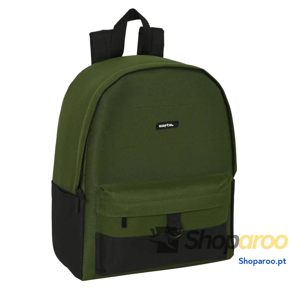 Mochila para notebook Safta Dark Forest Preto Verde 31 x 40 x 16 cm