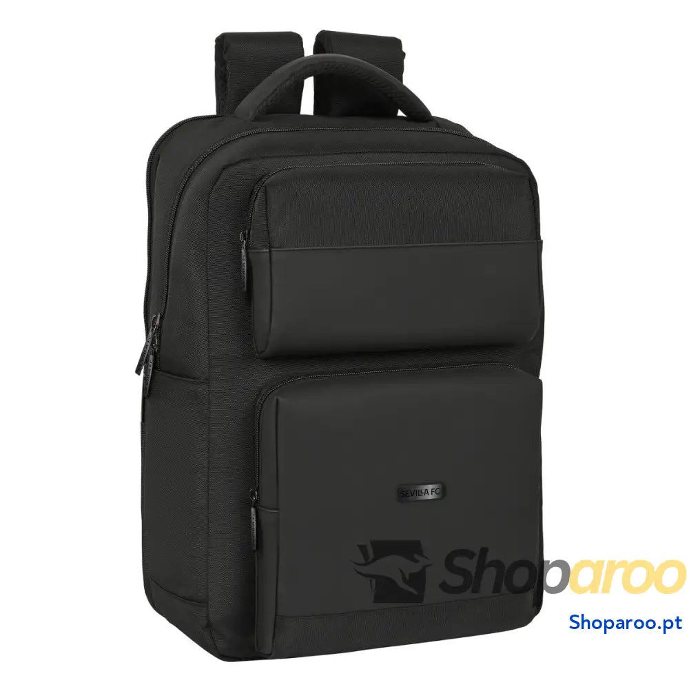 Mochila para notebook Sevilla Fútbol Club Premium 15,6'' Preto (31 x 44 x 13 cm)
