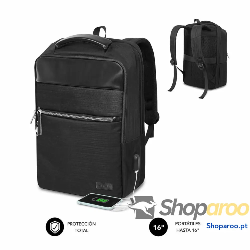 Mochila para notebook Subblim SUBBP-2BL1015 Preto