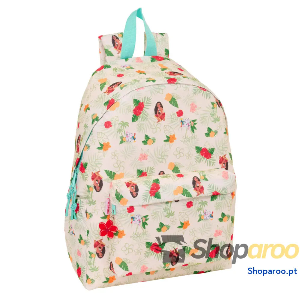 Mochila para notebook Vaiana Azul Bege 31 x 43 x 13 cm