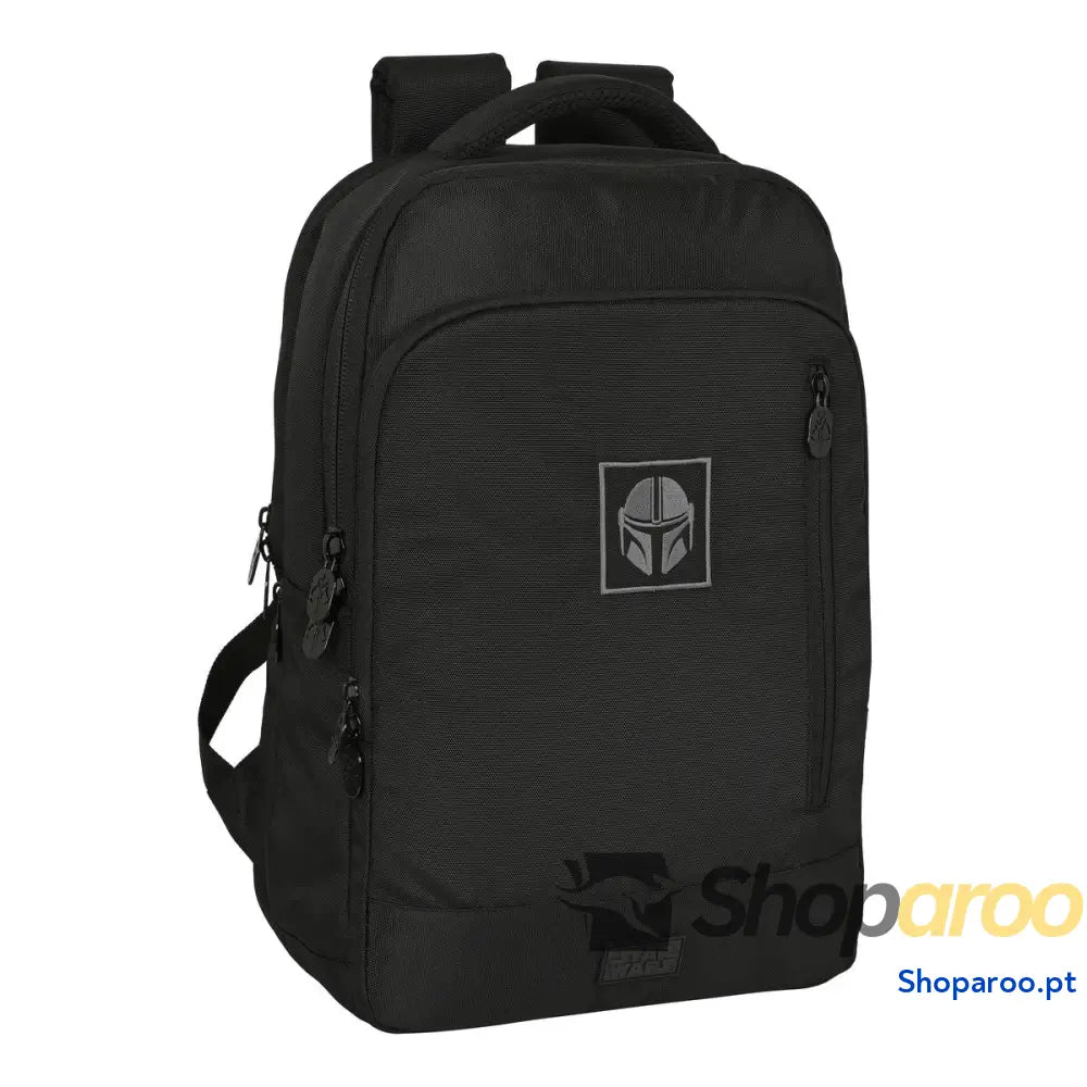 Mochila para Portátil e Tablet com Saída USB The Mandalorian Preto
