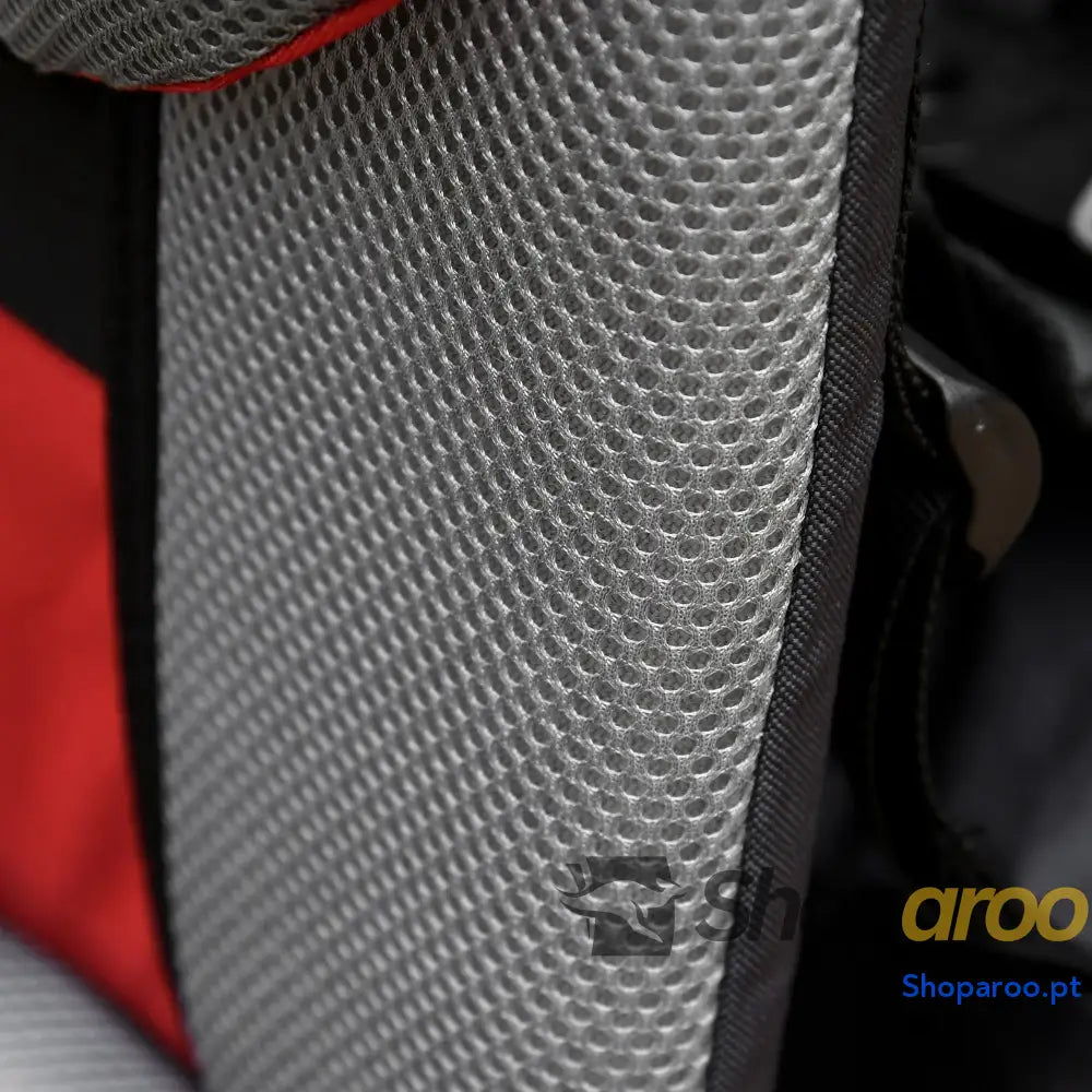 Mochila Porta Bebés Dobrável Ergonómica com Assento Confortável Vermelho