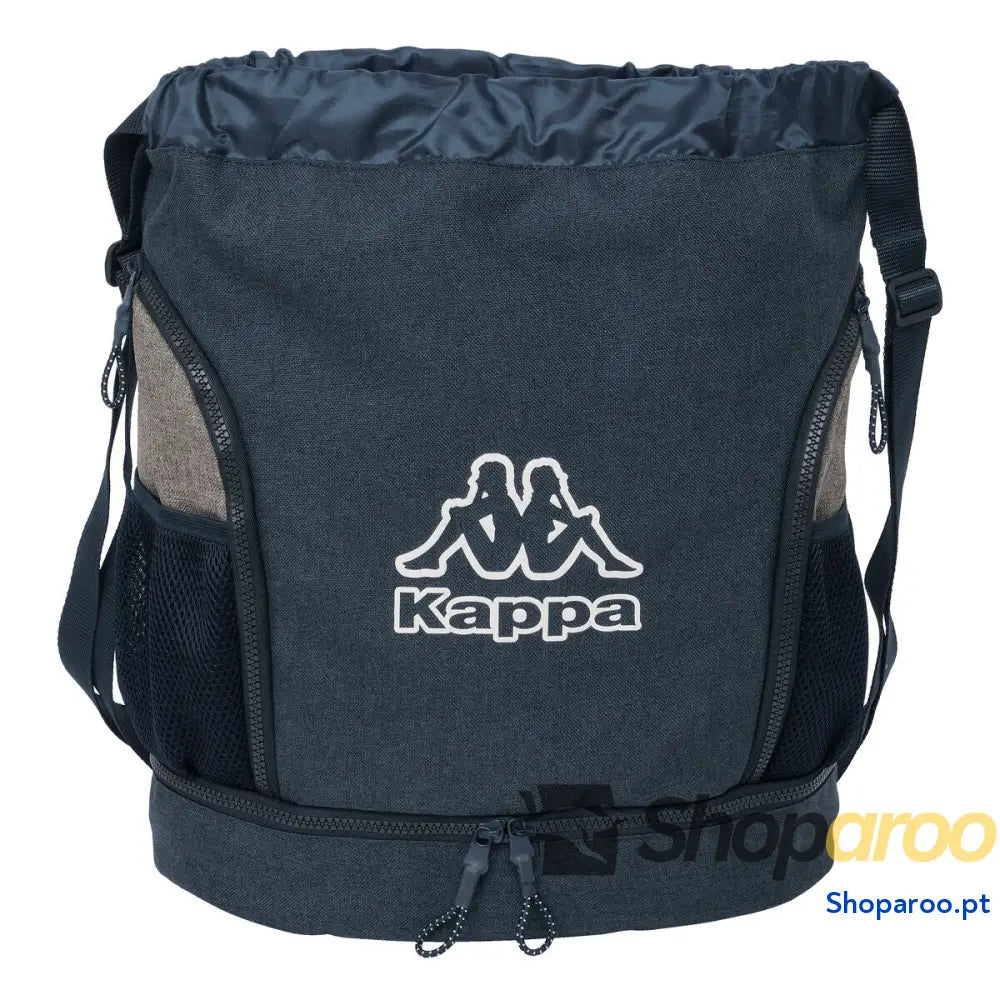 Mochila saco infantil Kappa Dark navy Cinzento Azul Marinho 35 x 40 x 1 cm